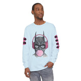 Batman Headphones Bubblegum Long Sleeve Tee