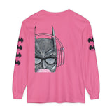 Batman Headphones Bubblegum Long Sleeve Tee