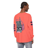 Batman Headphones Bubblegum Long Sleeve Tee
