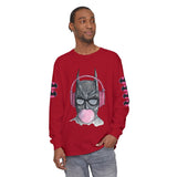 Batman Headphones Bubblegum Long Sleeve Tee