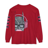 Batman Headphones Bubblegum Long Sleeve Tee