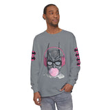 Batman Headphones Bubblegum Long Sleeve Tee