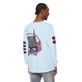 Batman Headphones Bubblegum Long Sleeve Tee