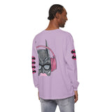 Batman Headphones Bubblegum Long Sleeve Tee