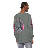 Batman Headphones Bubblegum Long Sleeve Tee