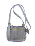 Gray Leather Bag